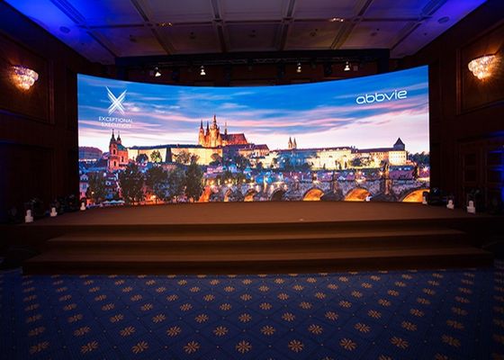 Pantalla LED de alquiler de la etapa de 1R1G1B P6 45W 1500cd/M2