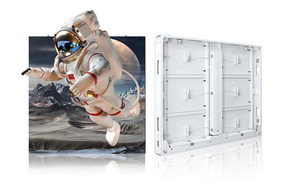 Pantalla LED desnuda del ojo 3D, exhibición llevada a todo color al aire libre P5.7