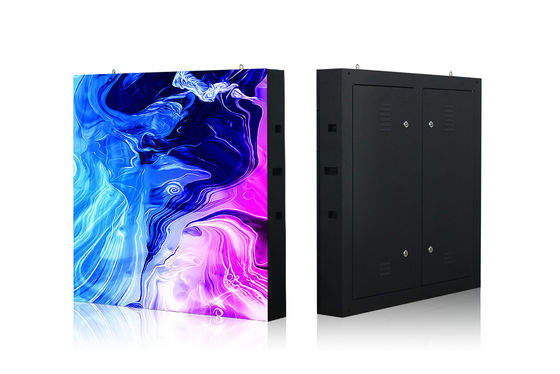 Exhibición llevada publicidad comercial fija impermeable al aire libre P4 P5 P6.6 P8 P10