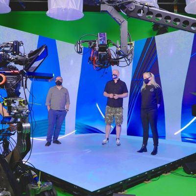 HD 16bits P1.95 Interior Virtual XR LED Pantalla Fondo Disparo