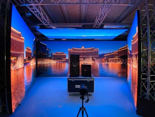 P1.95 P2.5 P2.6 Virtual Production Xr Pantalla LED 7680hz Estudios de cine 3d Immersive