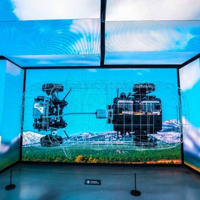 3840hz 3D Immersive Curved LED Video Wall P1.57 P1.87 P2 Virtual