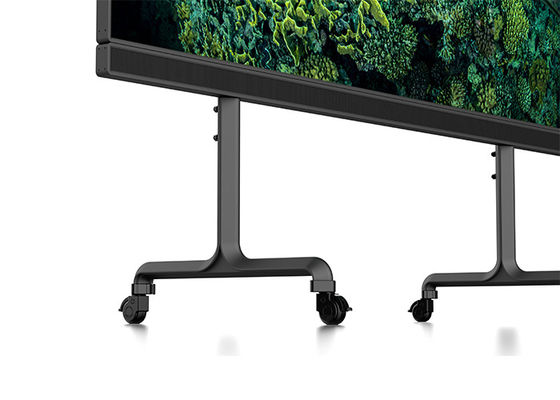 2023 nueva pantalla de visualización llevada toda junta llevada elegante interactiva a todo color ultra fina de la máquina P1.56 TV de la conferencia del diseño 4k