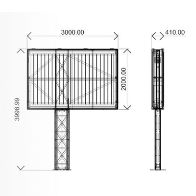 Pantalla de LED a todo color p3 p4 p5 p6 pantalla de LED a prueba de agua pantalla digital publicidad al aire libre vallas publicitarias