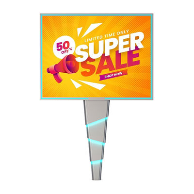 Fácil instalación 8000nits IP65 p6 acero exterior LED tableros publicitarios digitales