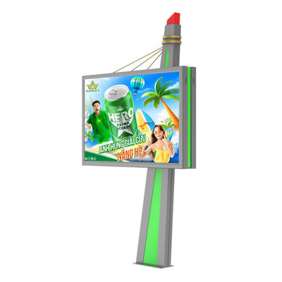 Pantalla de anuncios de alta luminosidad a prueba de agua 1920hz p6 de pantalla digital