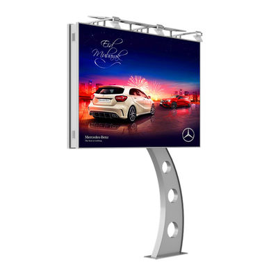 Diseño personalizado de alta gama IP65 p6 8000nits tableros de anuncios de acero LED para venta tableros de anuncios de exterior LED