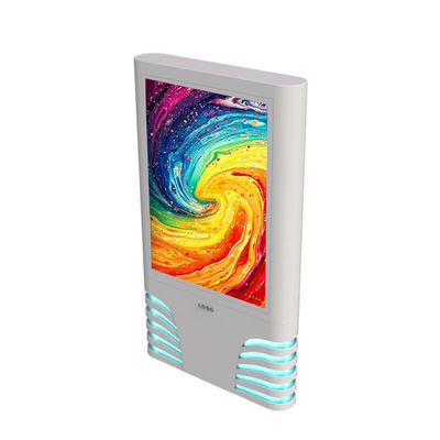 Fácil instalación 8000nits p4 p5 p6 p8 p10 pantalla de aluminio de exhibición de la señalización digital LED exterior