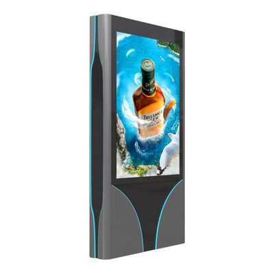 Diseño personalizado de gama alta P4 P5 P6 P8 P10 10000nits 3840hz mupi pantalla exterior LED señalización digital