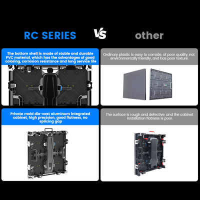 7680Hz P2.976 pantalla de vídeo de pared para escenario eventos de conciertos de la iglesia Pantalla alquiler de interiores al aire libre pantalla LED para alquiler