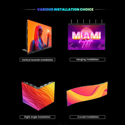 P3.91 Impermeabilización Eventos Alquiler visual Pantalla LED Concierto Pantalla de música Boda Salón eléctrico Escenario