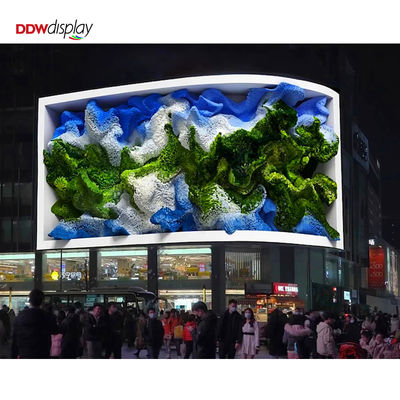 P10mm P8mm P6.67mm P5mm 10000nits Exterior IP68 Impermeable para publicidad 960x960mm Pantalla de pantalla LED