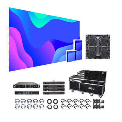 P3.91 Pantalla LED de alquiler de escenarios con frecuencia de cambio de fotograma de 50/60 Hz y brillo de 800 cd/m2