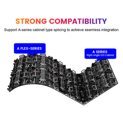 3840hz P2.976 P3.91 P4.81 pantalla LED de alquiler de escenario de vídeo de pared