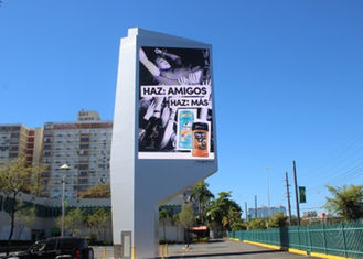 Lado a todo color al aire libre del camino de la pantalla LED de IP67 P16 con ahorro de la energía del alto contraste