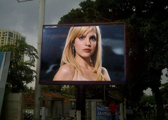 Los paneles de pared video llevados grandes a todo color al aire libre multi de la pantalla LED IP65 de los medios P16