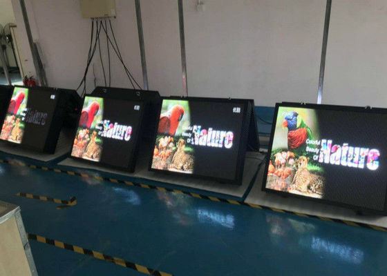 Pantalla delantera lateral doble P4mm del mantenimiento LED con el gabinete delantero de la abertura