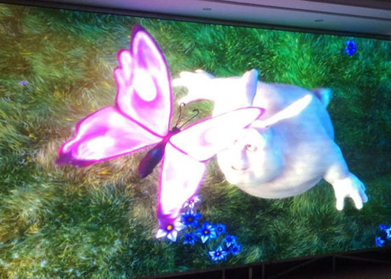 Reproducción de vídeo flexible ligera IP65 de la pared video a todo color LED de P10 HD LED