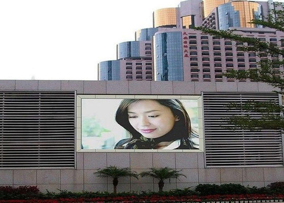 P16 alquiler a todo color de la pantalla LED del centro comercial de la pantalla al aire libre de la prenda impermeable LED