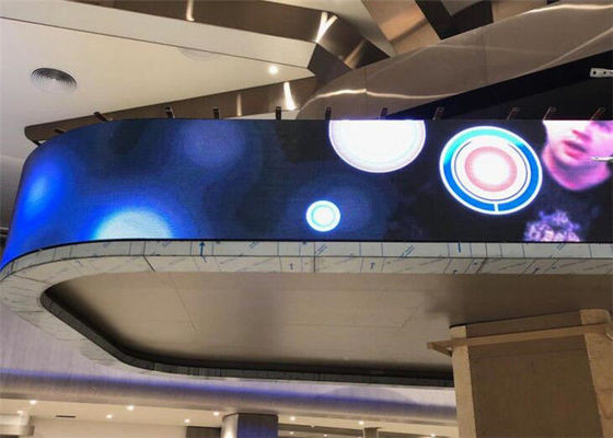 pantalla creativa de los pixeles LED de 12m m pantalla LED de 360 grados para la publicidad cuadrada