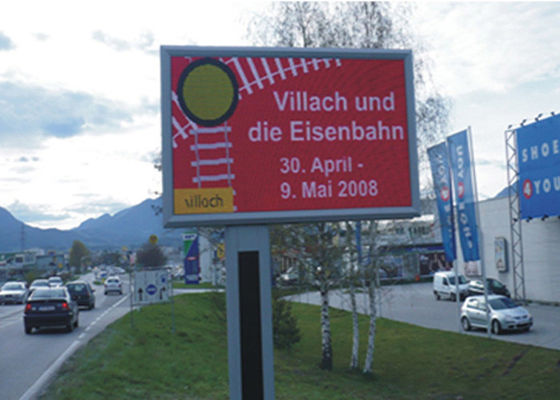 La pantalla LED a todo color al aire libre brillante estupenda DIP346 P20 con la exploración estática fácil instala