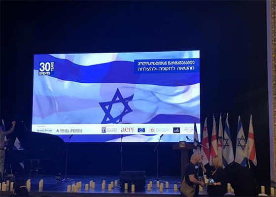 Pantalla interior del contexto de la etapa del brillo LED de los liendres de la exhibición 900 de la publicidad