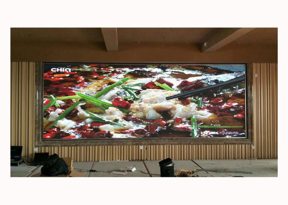 pantalla de la definición LED de la echada del pixel de 2.5m m alta, pantalla LED delantera del mantenimiento