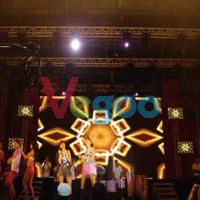 Pantalla LED a todo color interior 2000nits de P4 IP31 400w