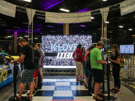 aluminio fijo interior de la pantalla de 1500nits P5mm SMD3528 LED