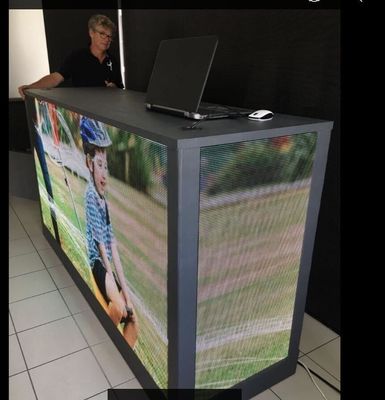 Pared video llevada de alquiler SMD2121 de la ejecución P3.91 1500nits de la etapa